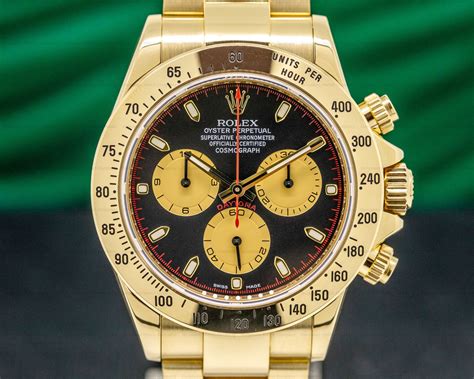 rolex daytona yellow gold paul newman dial